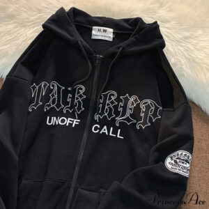 Stylish Dark Gothic Casual Hoodie